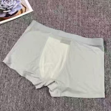 8002# stock bajo hombre calzoncillos transpirables cuadrangulares calzoncillos de verano hielo delgado pantalones cortos grandes