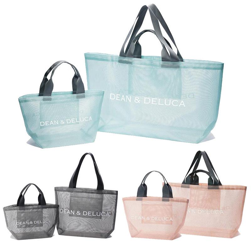 Japanese beach capacious waterproof linen bag
