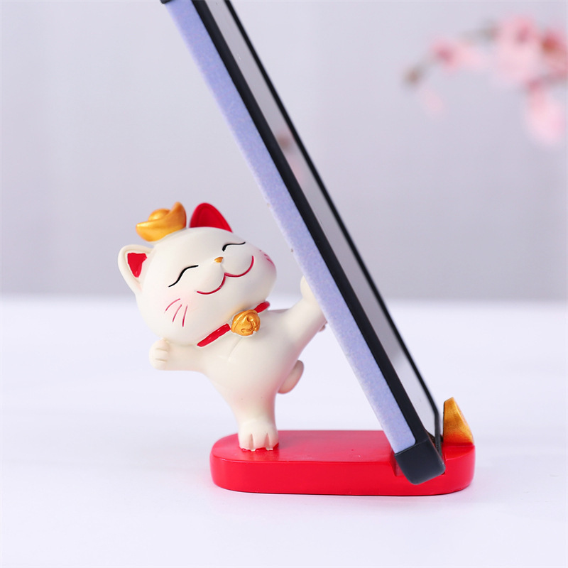 网红热卖福福熊猫手机支架多功能通用车载桌面宿舍追剧礼物神器|undefined