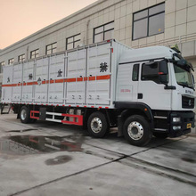 解放J69吨10吨危爆车防爆车3类危险品厢式运输车厂家报价