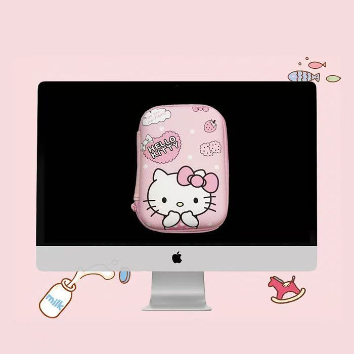 CCD 充電器デジタル収納袋ヘッドフォンデータケーブルかわいい漫画カメラポータブル整理ボックスハードドライブバッグハード|undefined