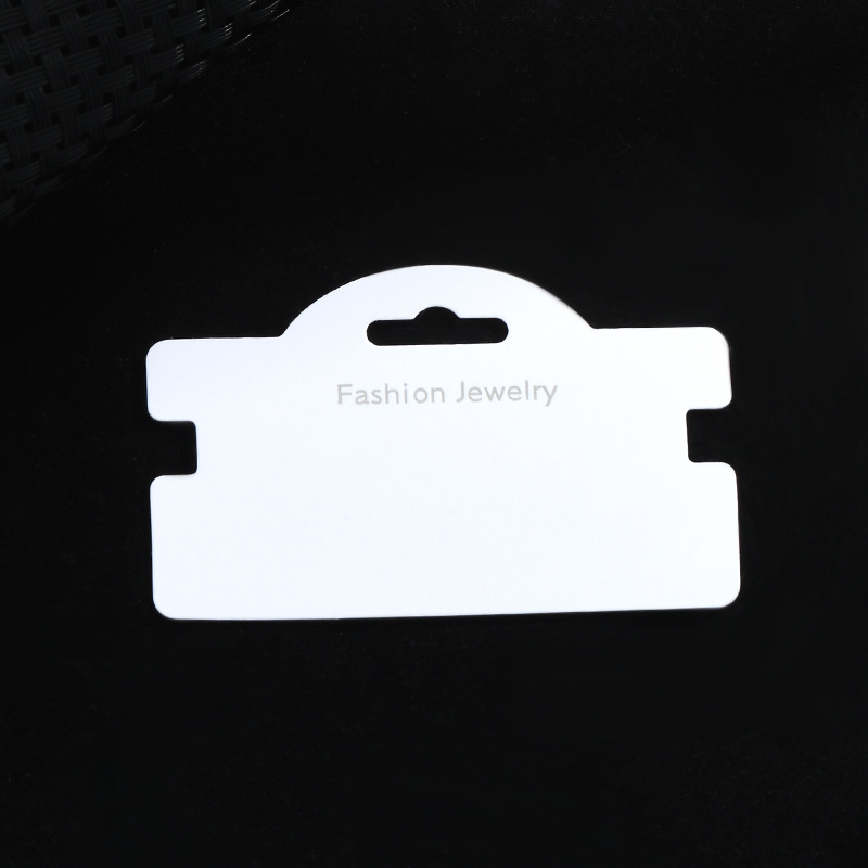 Collar de pendientes, pulsera, tarjeta de embalaje colgante, joyas populares, tarjeta de embalaje, tarjeta de embalaje colgante, logotipo fijable