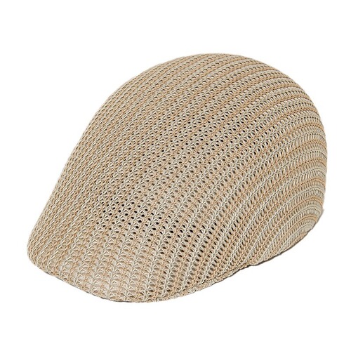 Women's summer sun protection hat, fisherman's hat, sun hat, versatile UV-protective trendy face-covering straw hat and beret for spring and autumn