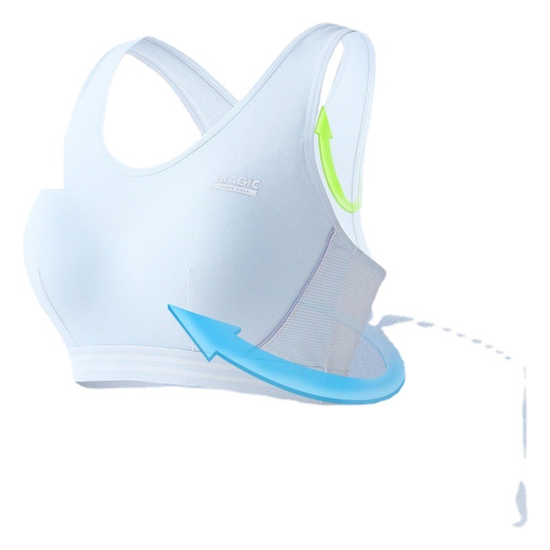 少女の下着の女性の発育期の大きい子供のベストの項の中学校の高校の学生の思春期の女の子の運動のランニングのブラジャー