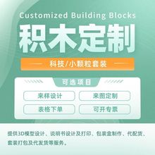 MOC积木来图表格定制科技小颗粒零件模型DIY益智科教拼插玩具拼装