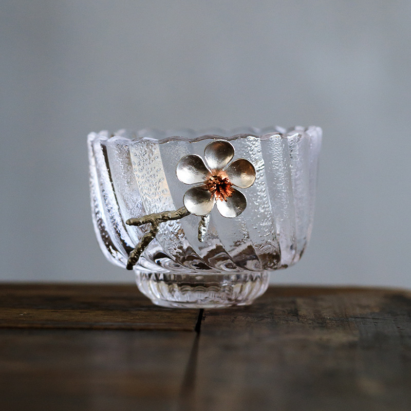 Vidrio Tin Flower N ° 1 taza