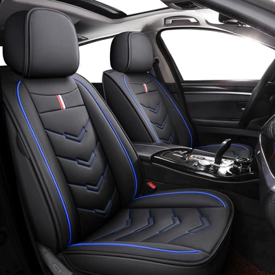 Factory Wholesale Car Seat Cushions, Four-Season Seat cushion, seat cover - black-and-blue-standard-edition