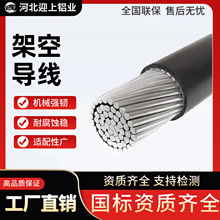 國標足米架空裸導線戶外低壓電力傳輸電纜JKLYJ-50