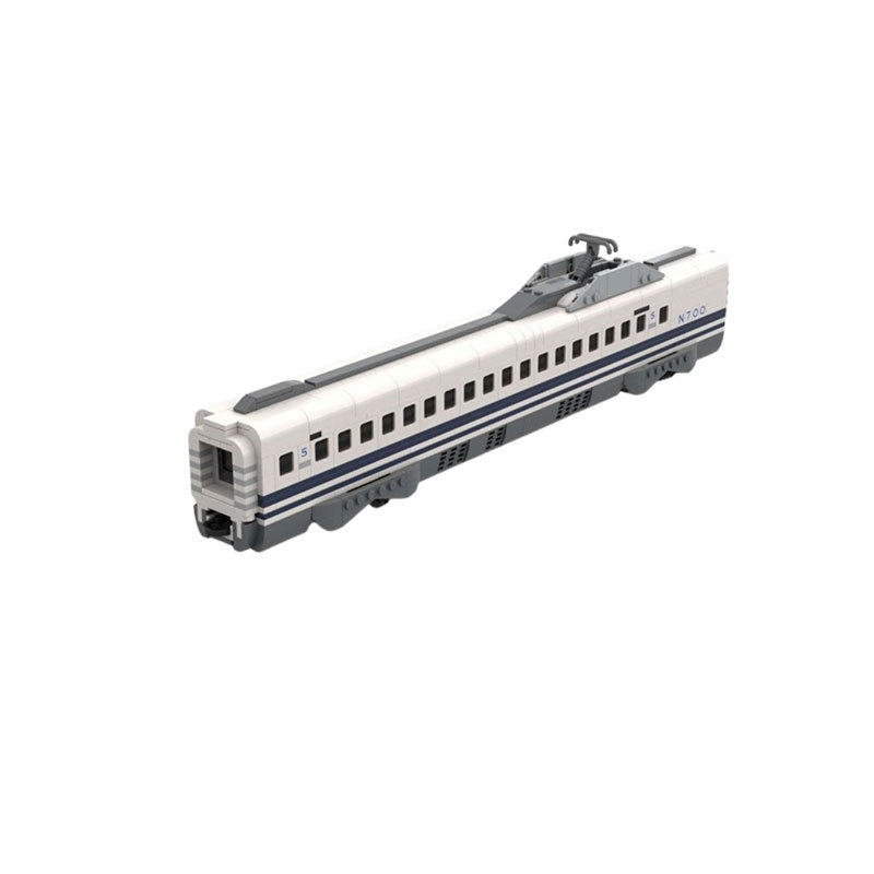 Modelo de vagón de tren con bloques de construcción_voghion.com