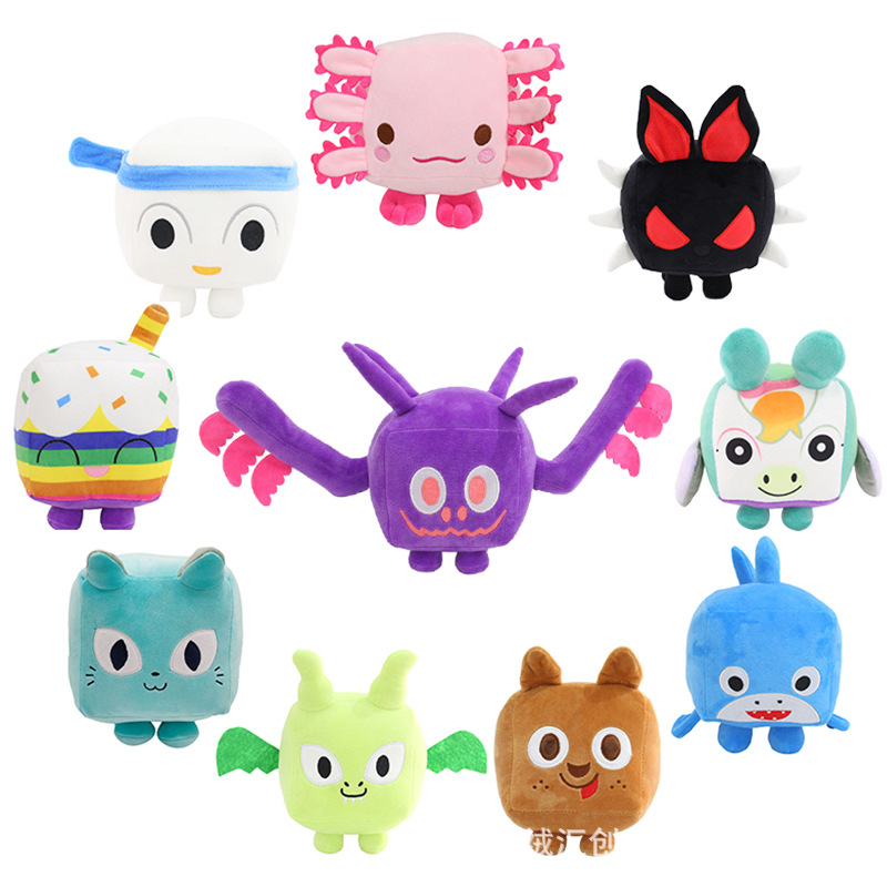 big games cat方块猫毛绒公仔