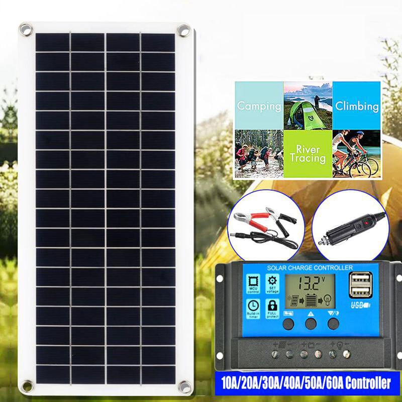 Cross-Border Supply of 10W-20W-30W18V USB Solar Panels with Controller Kits, Battery Panels for Cars and Yachts Cross-Border Supply of 10W-20W-30W18V USB Solar Panels with Controller Kits, Battery Panels for Cars and Yachts