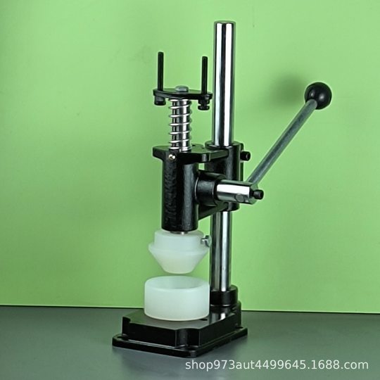 New egg tart skin forming machine manual pressing machine one yuan egg tart skin pressing machine small