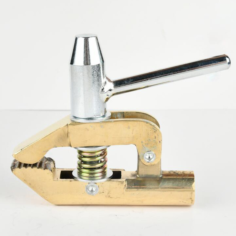 英式接地夹 旋转电焊夹地线夹全铜接地钳 2W012-0025