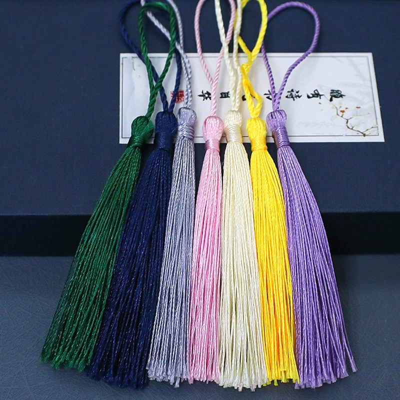 Фабрика оптовая продажа бахромы висячие колосья китайские бахромы закладки маленькие кисточки