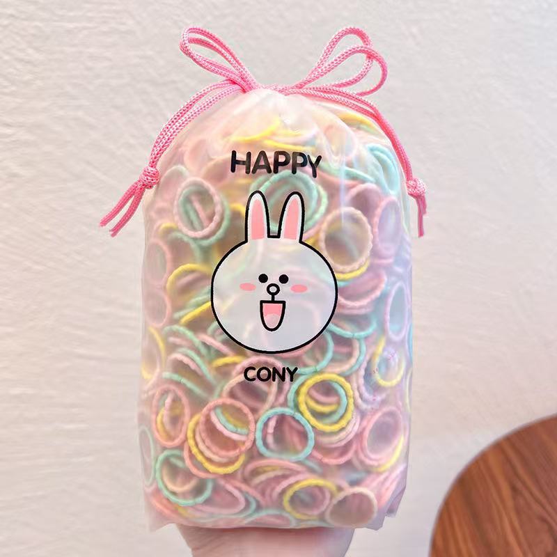 子供用の弾力性があり、髪を傷つけない、小さなゴムバンド、赤ちゃんの小さな親指のヘアバンド、小さな女の子のヘアバンド、ヘアロープ|undefined