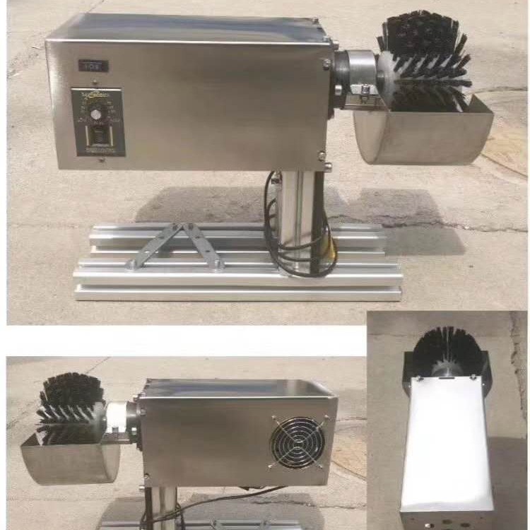 封胶线V带清胶机 中空玻璃自动封胶线V带清洗机 皮带清洗机