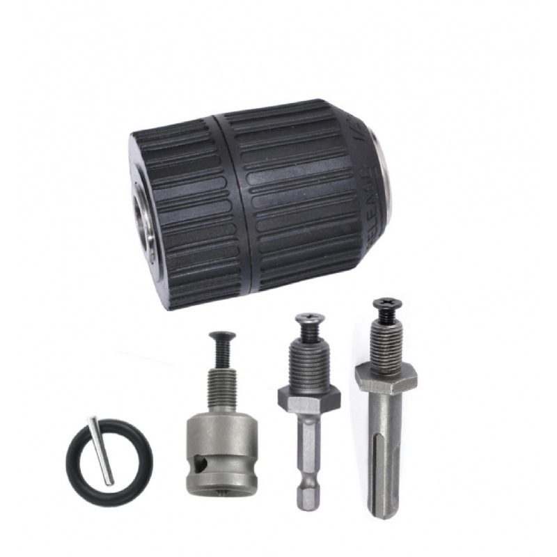 Taladro Chuck trinquete taladro Chuck autoblocante Chuck 10 Mm3/8 13 MM1/2 adaptador Chuck con biela