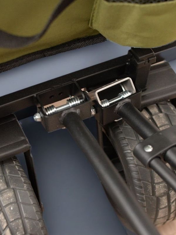 Camping Cart Universal Handle Bar Cart Handle Accessories Replacement Traction Bar Upgraded Thickened Aluminum Alloy Pull Rod