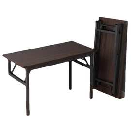 条桌可折叠桌子餐桌家用小户型简易长方形小长方桌吃饭桌摆摊长矮