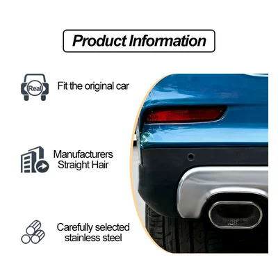 Stainless Steel Universal Muffler Modified – Exhaust pipe
