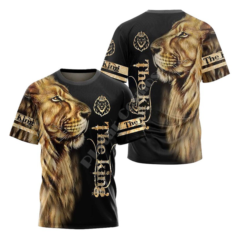 Мужская повседневная дышащая свободная футболка с коротким рукавом, новая летняя модная модель с американским цифровым 3D-принтом для трансграничной торговли