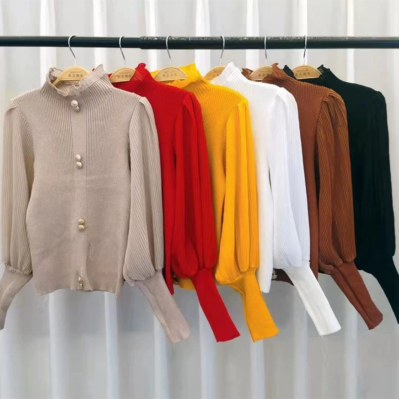 Рубашка с дном ранней весной 2025 года тонкая дикая трикотажная рубашка с половинным вырезом