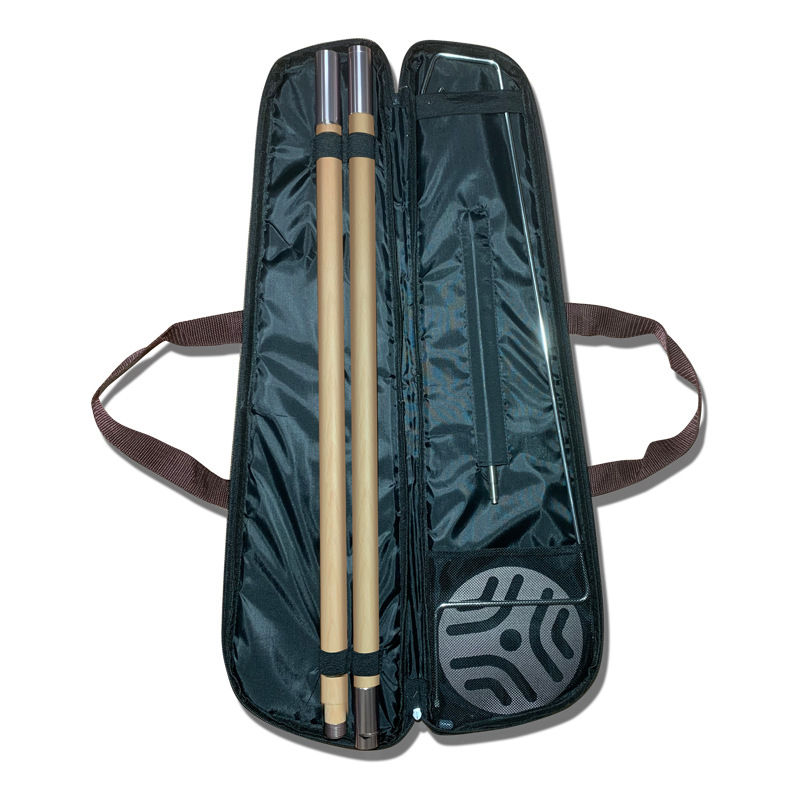 Soporte de luz para camping Qiaotu, madera maciza, portátil, plegable, poste de luz universal, soporte multiusos para insertar en el suelo para exteriores para camping