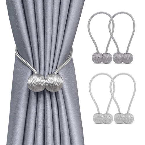 Factory direct supply of punch-free curtain magnetic buckle straps Creative, simple and versatile curtain earphone magnet buckle curtain buckle
