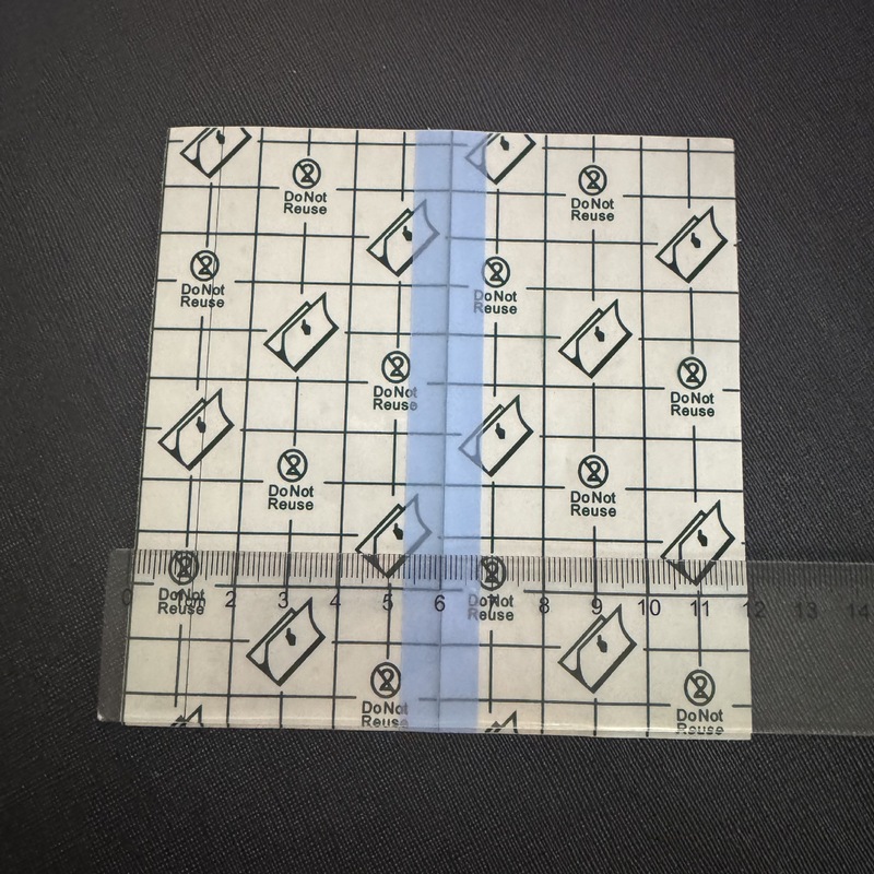 メーカー直供pu膜透明防水膜透皮シール通気防水黒膏空白シール|undefined