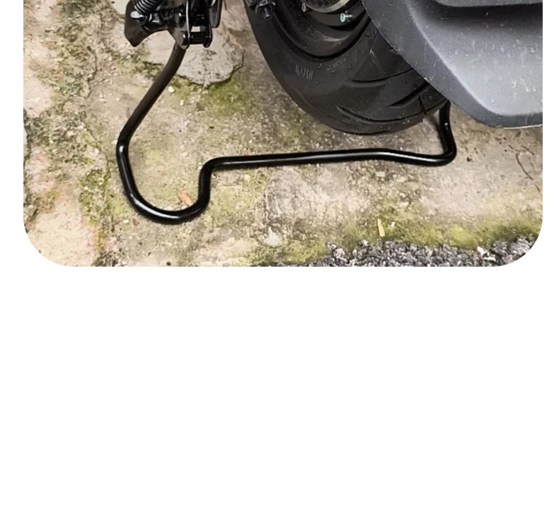 Suitable for No.9 V30C/Vzmix Electric Vehicle Rear-Mounted Double Support Thickeneded Reinforced Double Support Parking Rack Accessories