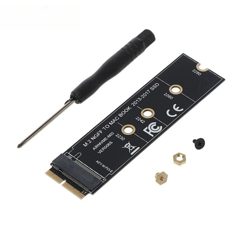 M.2 NVME protocol to 2013-2017 applicable to Apple solid-state hard disk transfer card PCIE3.0