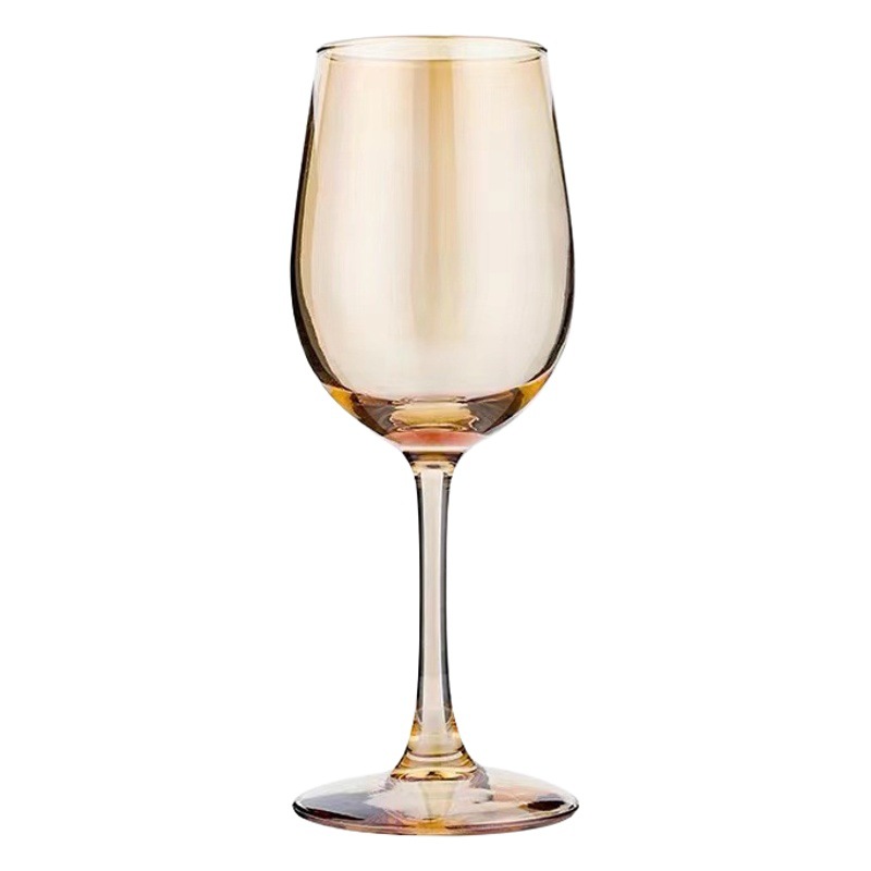 Copa de Vino Tinto con Pie Alto de Cristal para Uso Doméstico