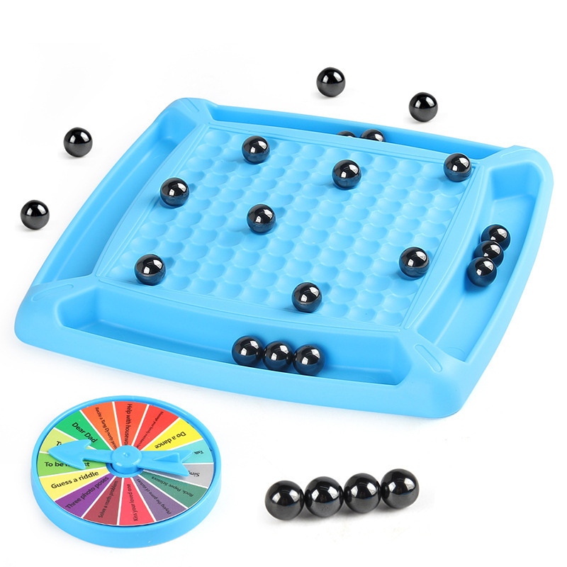 Ajedrez transfronterizo de inducción magnética de ajedrez magnético divertido juego de juego de ajedrez lógica de pensamiento de mesa interactivo juguete de puzzle
