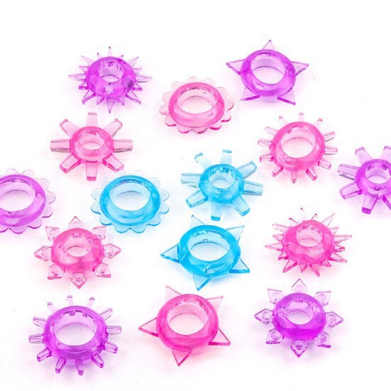 Large Spiked Penis Condom for Men, Penis Lock Ring, Adult Erotic Clitoral Stimulation Products, Sheep Eye Ring Toy