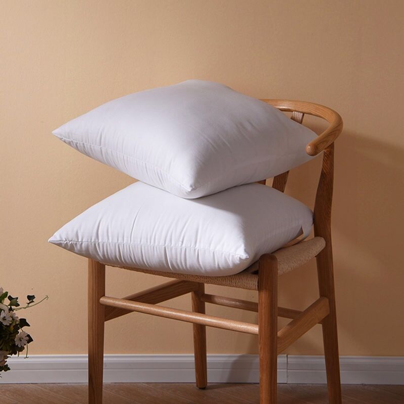 Solid Color Simple Pillow Core, Pure Cotton, Multi-Specification Pillow Core, Wedding Cushion Core, Sofa Cushion Core, Pure Cotton Nantong Home Textiles