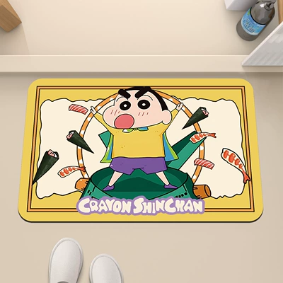 Avtomobil döşəmə paspasları Floor Mat Diatom Mud Style - yellow-edge-sushi-xiaoxin-3040