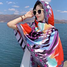 披肩女外搭民族风披肩女许红豆同款毯子旅游外搭斗篷外套披风女