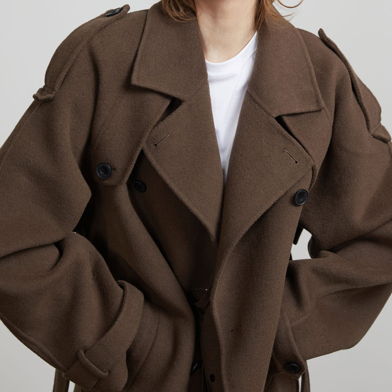 Polyester Long Coat Image 4