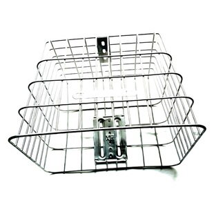Mountain bike basket electric car folding bike mountain bike metal front basket riding supplies accessories 009 type