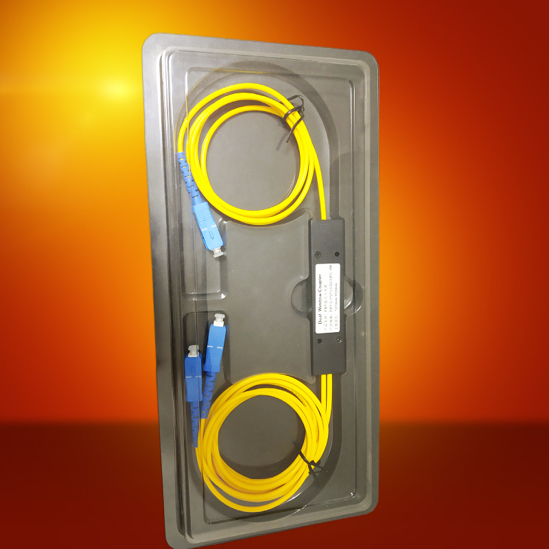 优势供应1分2拉锥分光器件吸塑工艺包装盒 带扣位