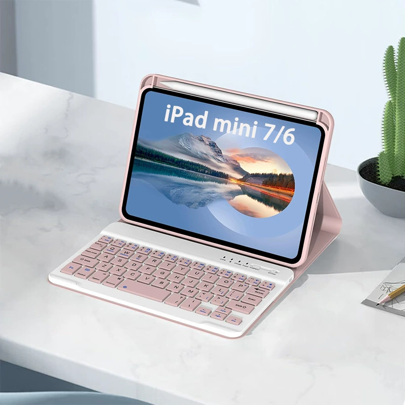 Compatible tablet detachable protective case, wireless keyboard, new collection, bluetooth, 8.3 inch