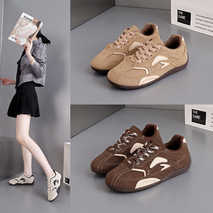 Sneakers for Female Students K-Style 2025 Autum New Forrest Gump Sports and Leisure Moral Training Sneakers Ins Trend St-Zs003