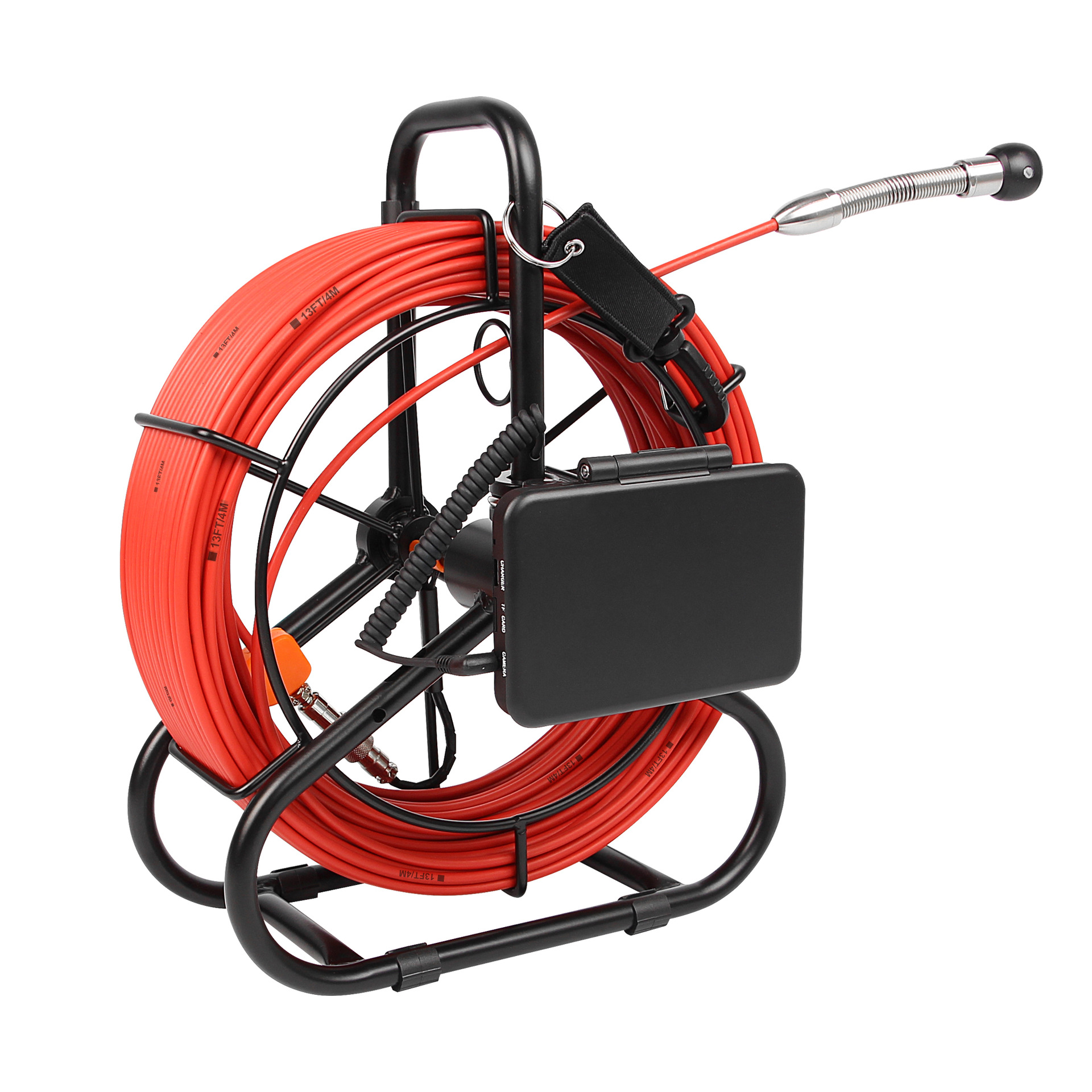 Foreign Trade Cross-border Supply Pipeline Endoscope with Measurement Markings for Photography and Recording 4.3 Inch Screen 16.5mm Small Lens