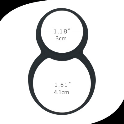 8字男用锁精环阴茎套环甜甜圈硅胶延时环成人用品penis cock ring