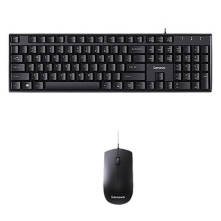 Lenovo cool original genuine goods KB201 keyboard desktop computer general business office typing dedicated light tone