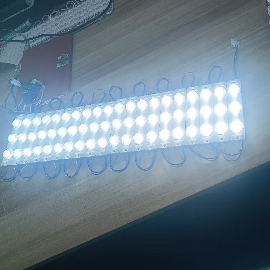 Módulo LED de Inyección 220V 110V 3 Luces Impermeable para Caja de Luz Publicitaria image 4