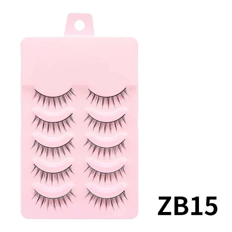 False Eyelashes DINGSEN, 5-Pair Set, Everyday & Cosplay Styles, Assorted Bands