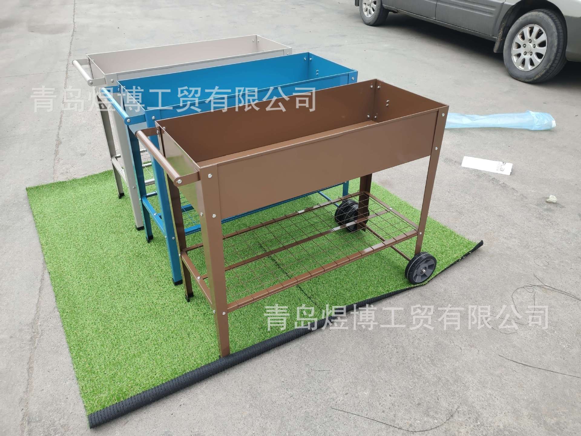 栽花车 育苗车 育苗床 栽花床 金属育苗车 金属育苗床