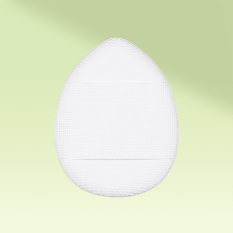 Mini cojín de aire de pulgar pequeño polvo de maquillaje de dedos de polvo de base líquido de doble uso para comer polvo de polvo de punta de dedo polvo de polvo de polvo de polvo