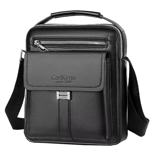 Cross-border hot men's shoulder bag and cross-body bag Korean men's bag business PU town store treasure casual bag vertical style small hand